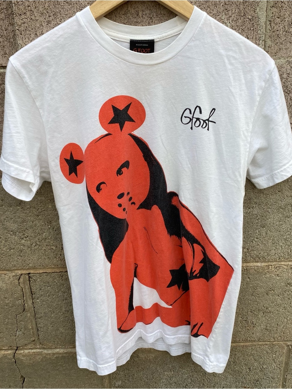 Gorillaz Humanz Tour VIP Exclusive G Foot Shirt Adult Size Small READ